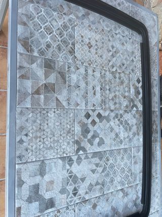 Goma trasera techo hart top suzuki samurai.