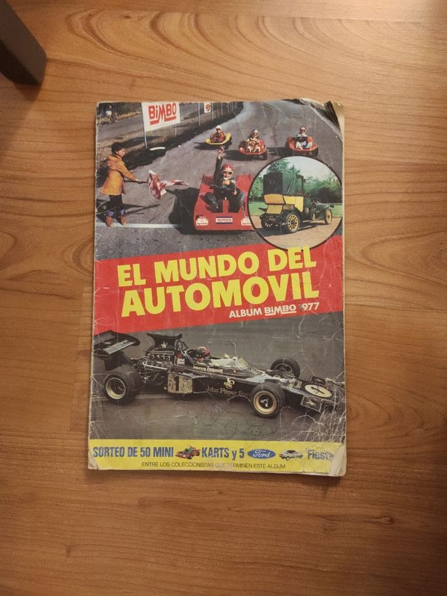 Álbum de cromos El Mundo del Automóvil