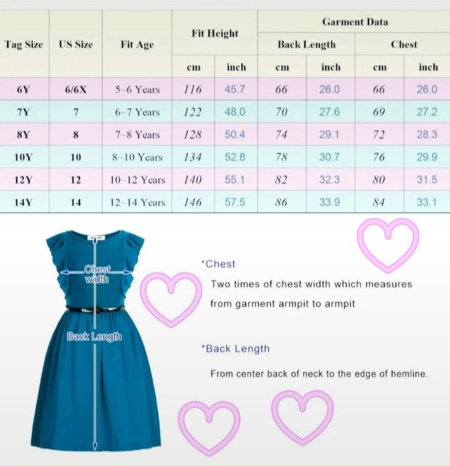 Vestido verde azul teal niña 12 a 14 años