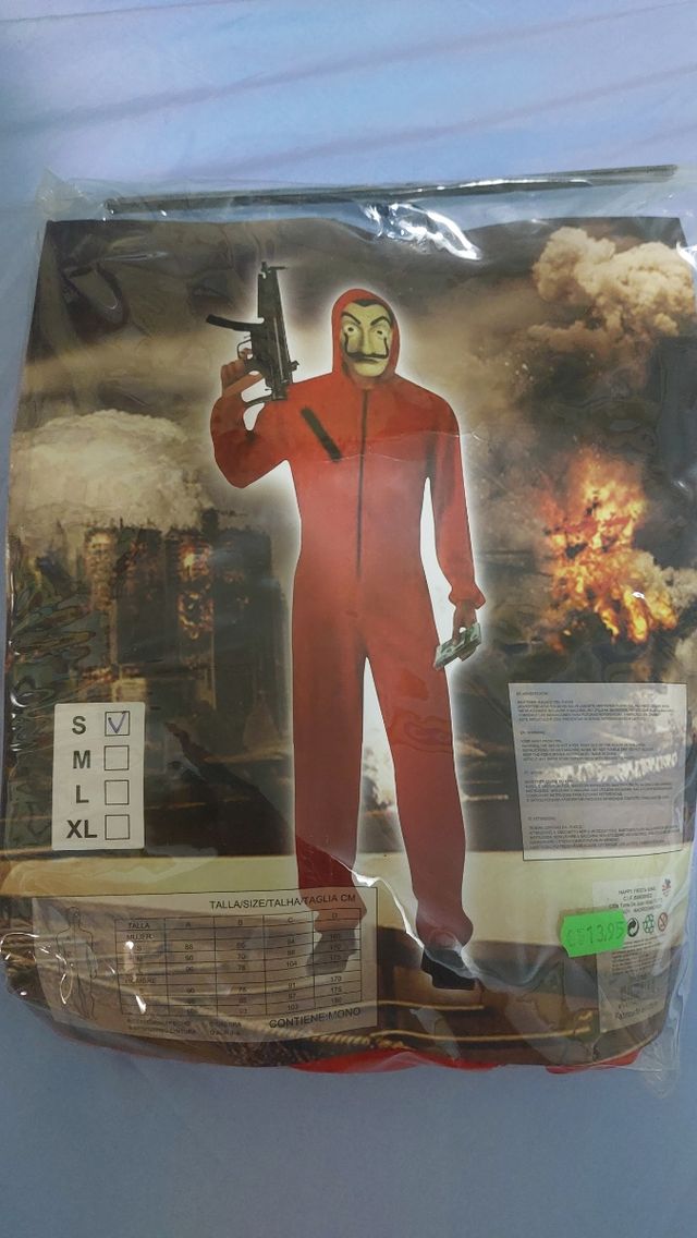 Disfraz La casa de papel