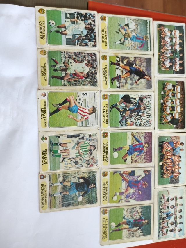 Cromos colección Fútbol EN ACCIÓN