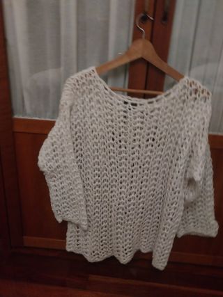 Jersey lana calado