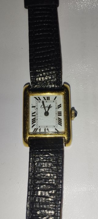 Se vende reloj de mujer antiguo cartier.
