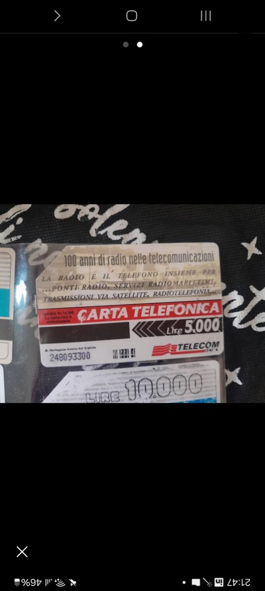 Scheda telefonica