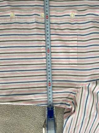 Camisa hombre rayas Massimo Dutti talla M