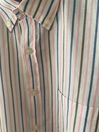 Camisa hombre rayas Massimo Dutti talla M