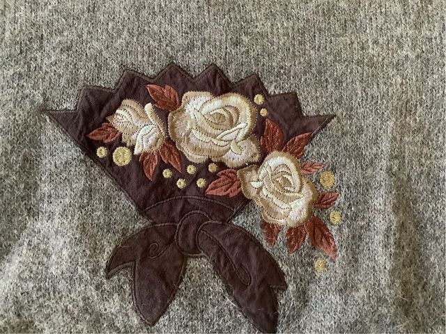 Morbido maglione in lana mohair