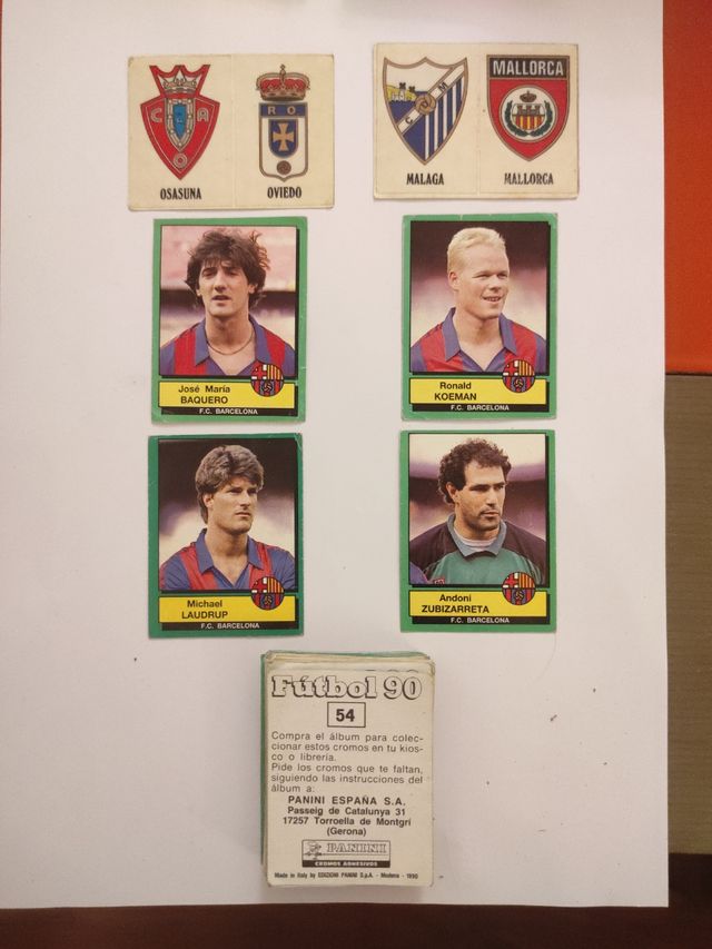 Colección Fútbol 90