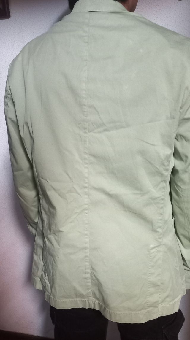 Chaqueta americana verde