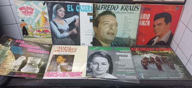 Pack de discos de vinilo