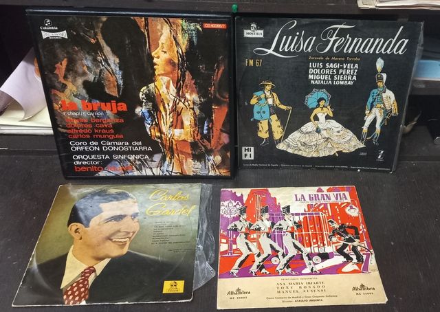 Pack de discos de vinilo