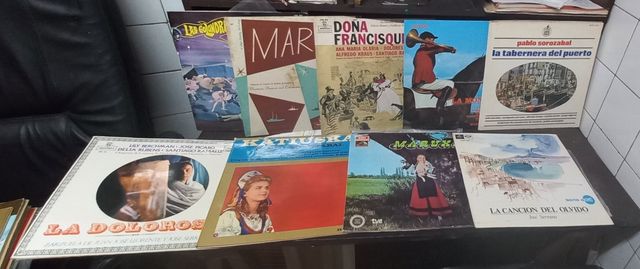 Pack de discos de vinilo