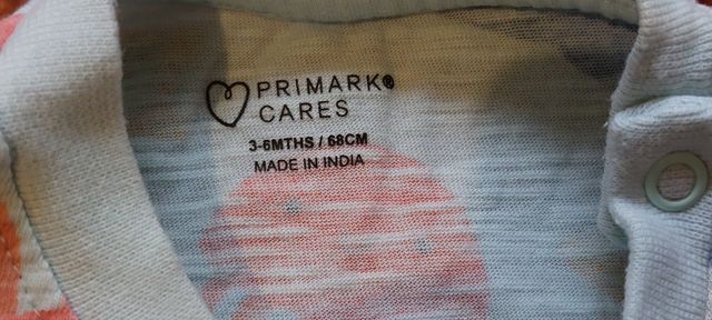 Conjunto T-shirt + Calções Animais do Mar Primark