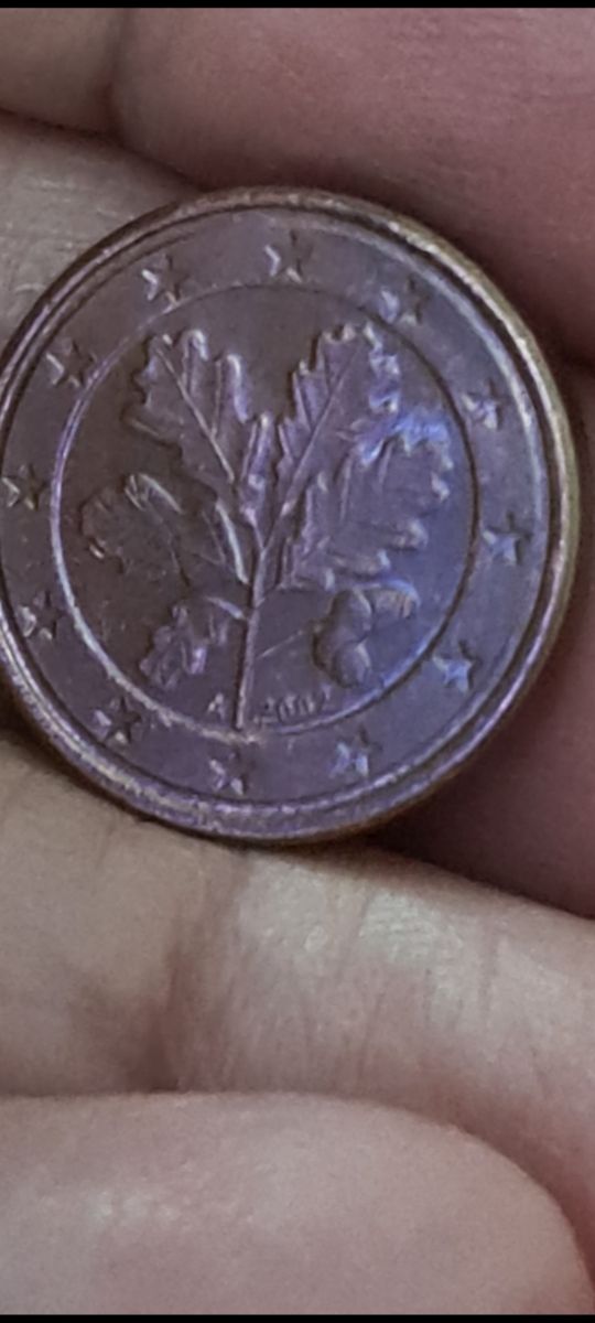 Moneda de 1ct de € 2002