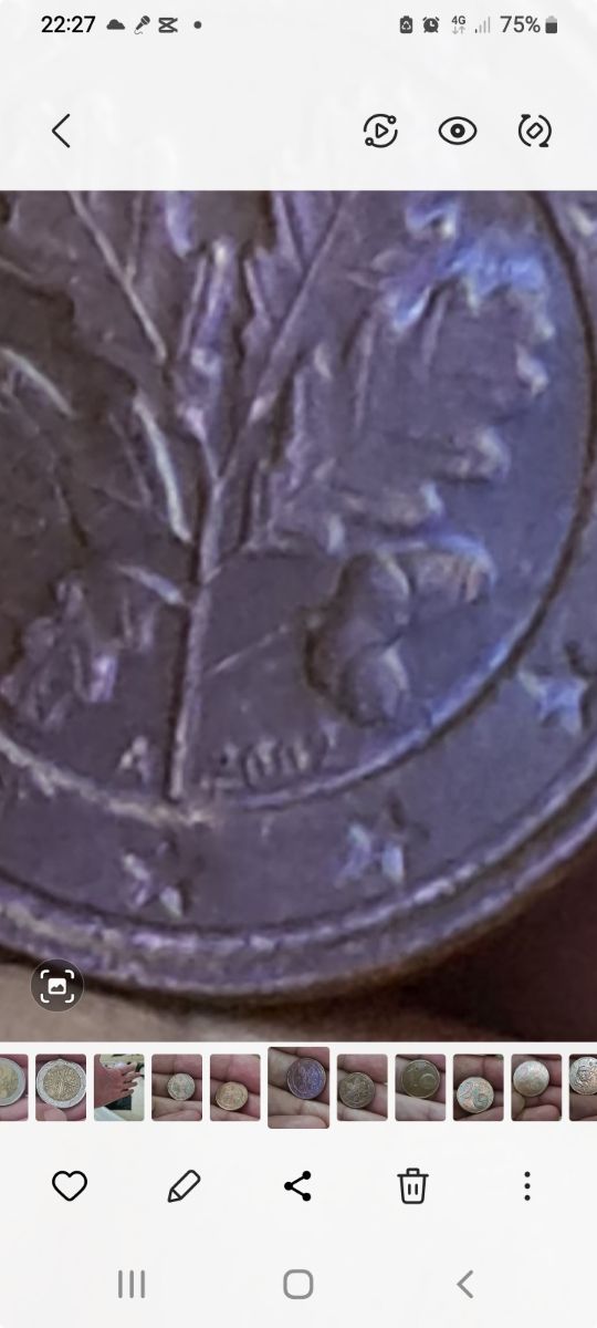 Moneda de 1ct de € 2002