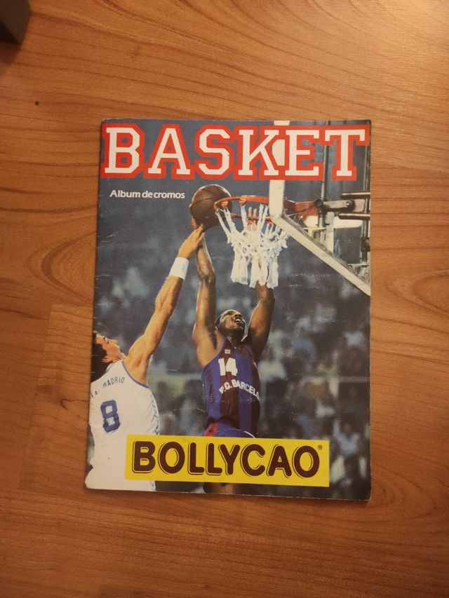 Álbum de cromos Basket 89 Bollycao