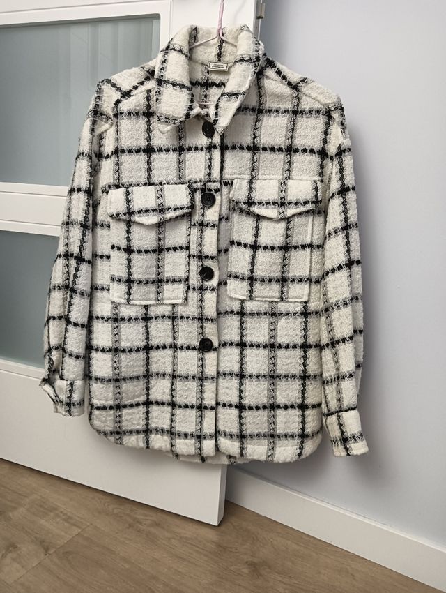 Sobrecamisa blanca Pimkie