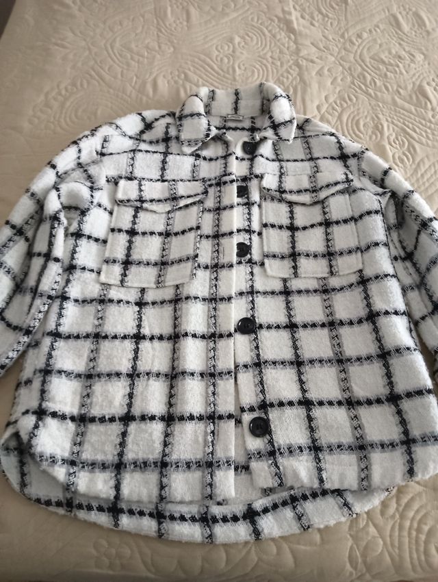 Sobrecamisa blanca Pimkie