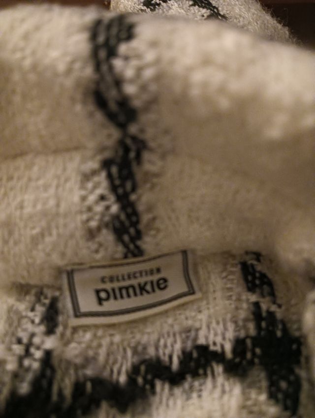 Sobrecamisa blanca Pimkie