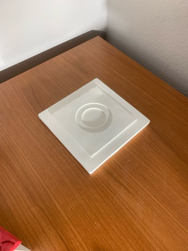 Casa in 3 D  porta candele 