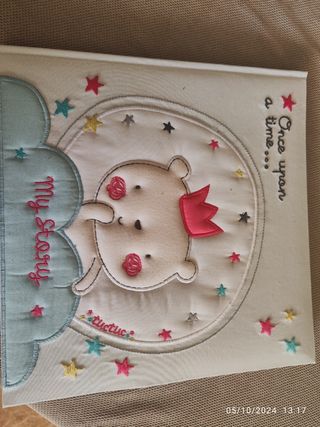 Libro de nacimiento bebé