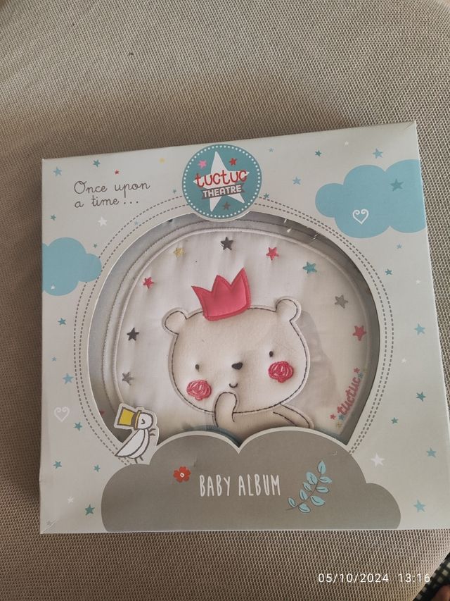 Libro de nacimiento bebé 