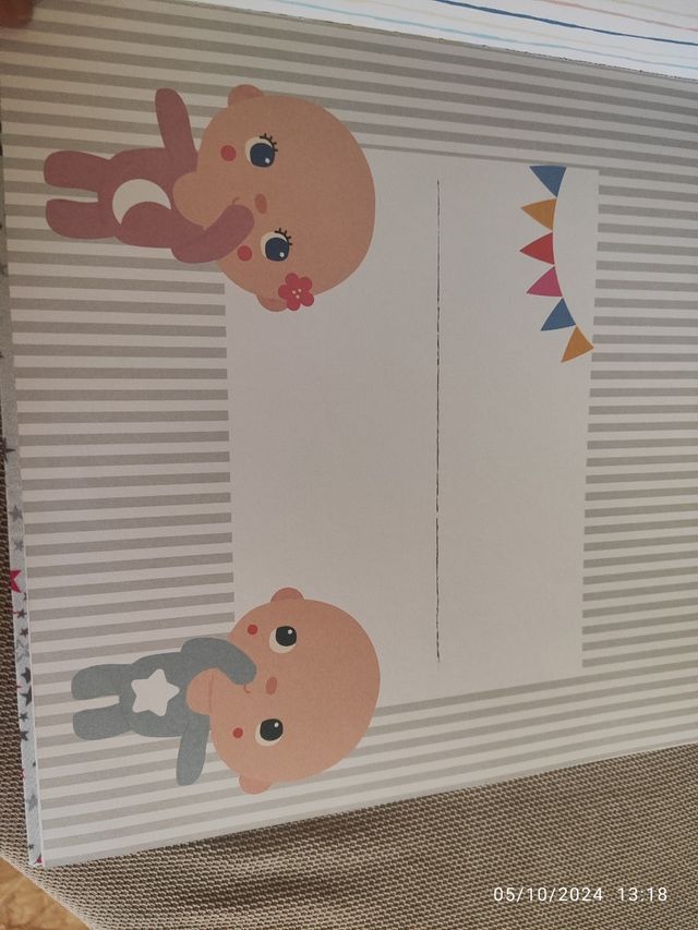 Libro de nacimiento bebé 