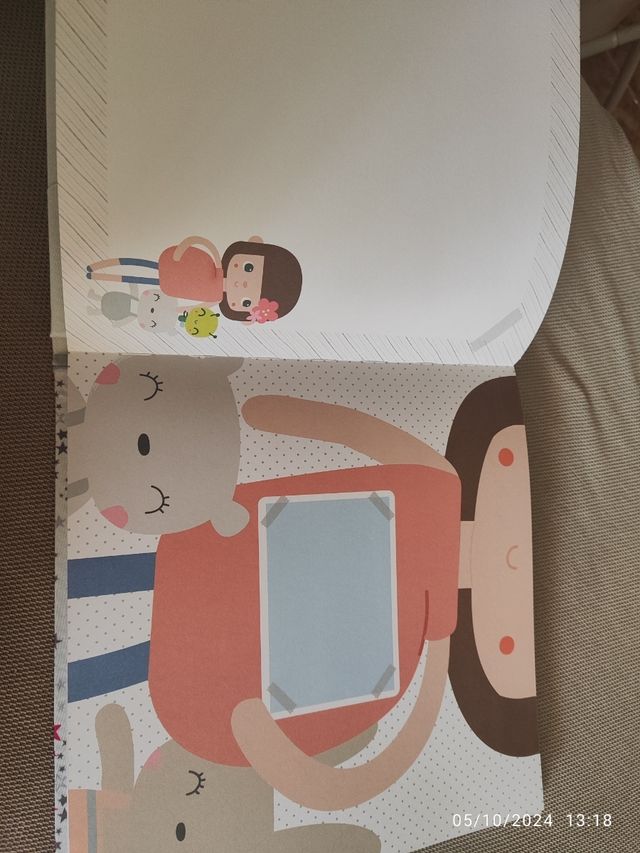 Libro de nacimiento bebé 