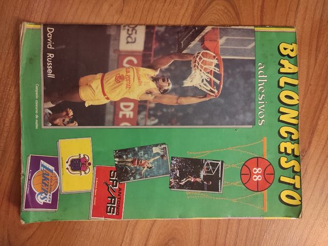 Álbum completo colección Baloncesto 88