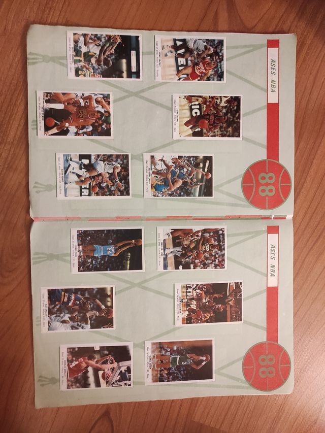 Álbum completo colección Baloncesto 88