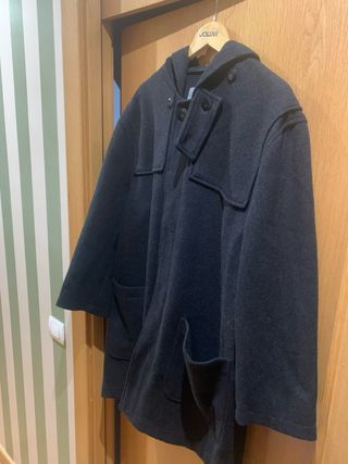Chaqueta,trenca,traje de bestir lana capucha