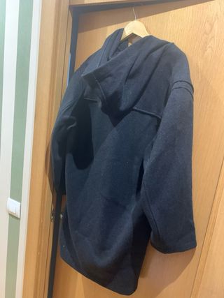 Chaqueta,trenca,traje de bestir lana capucha