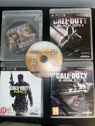 OFERTA Pack 5 juegos Call of Duty