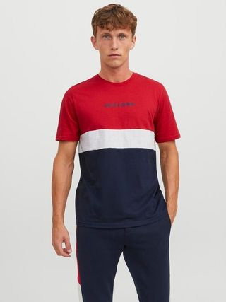 JJEREID BLOCKING TEE SS NOOS JACK&JONES