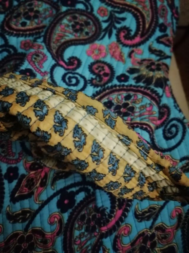 Chaqueta guatada Seda 100 %