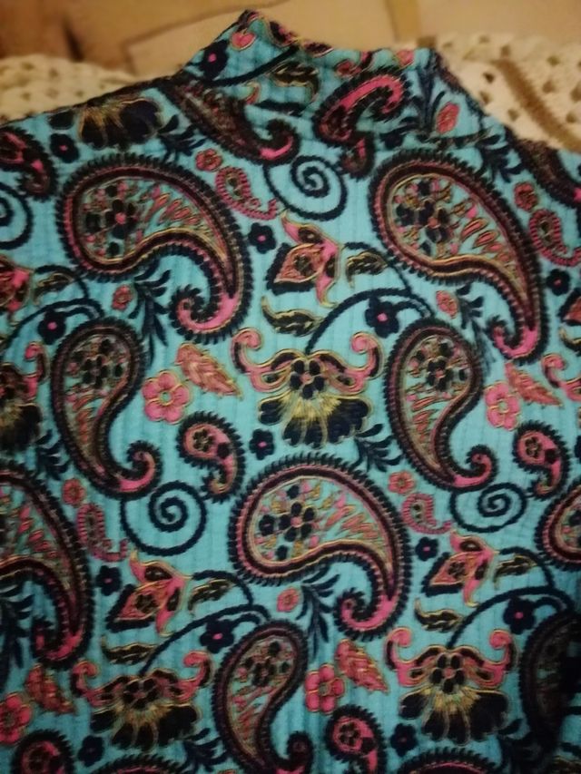 Chaqueta guatada Seda 100 %