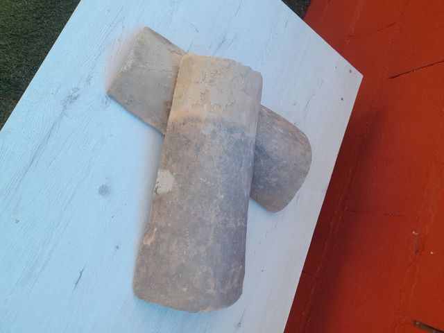 Antiguas tejas de cerámica 40unidades