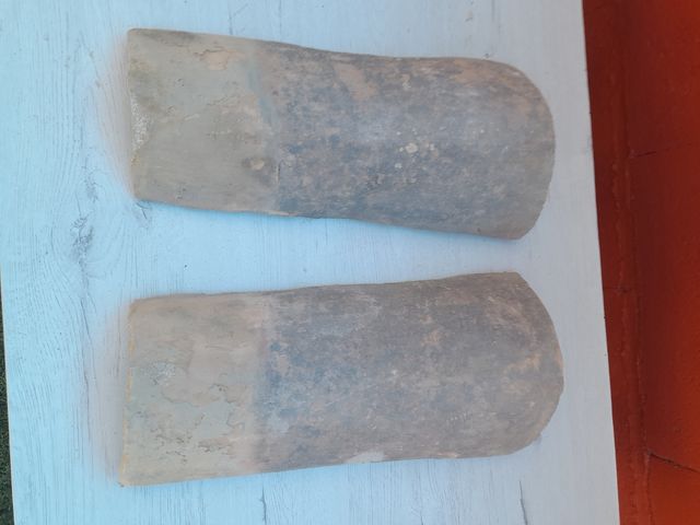 Antiguas tejas de cerámica 40unidades