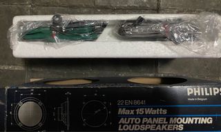 Altavoces coche Philips vintage 22EN8641