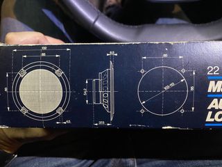 Altavoces coche Philips vintage 22EN8641