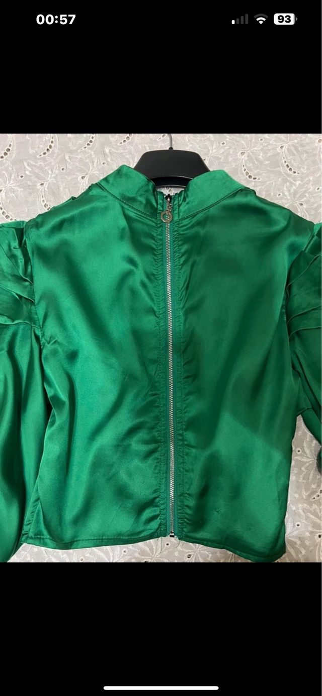 Camicetta effetto raso