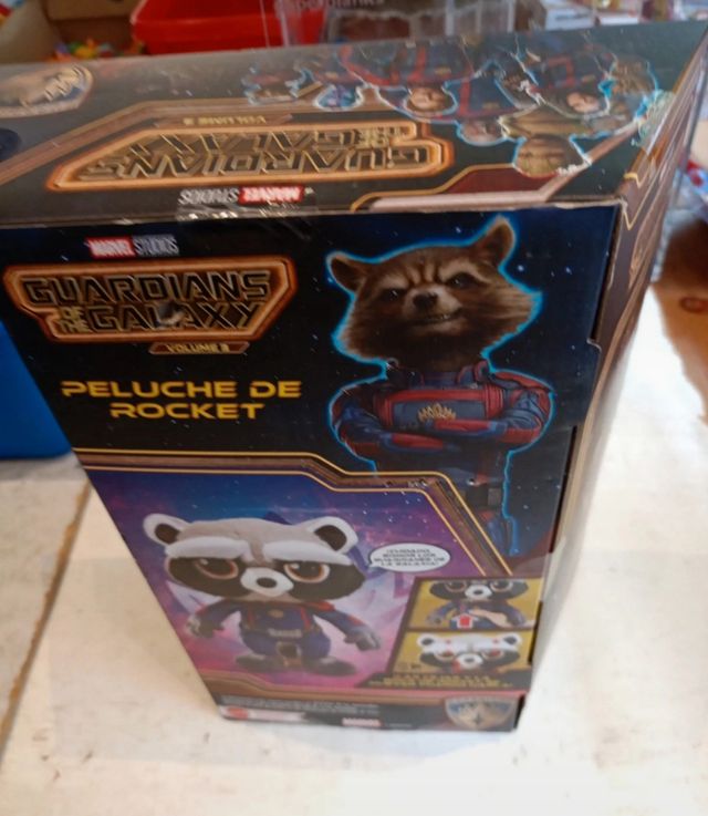 Marvel Guardianes de la Galaxia Peluche Rocket