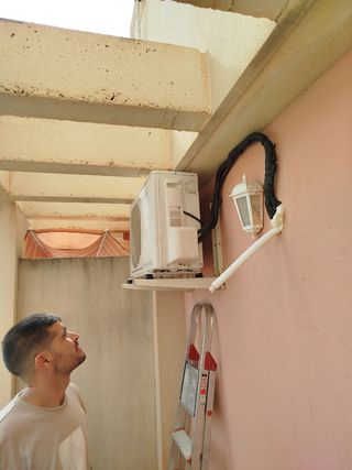 Instalación de aire acondicionado