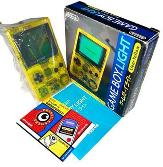 Game Boy Light Clear Yellow