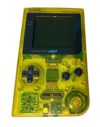 Game Boy Light Clear Yellow
