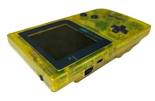 Game Boy Light Clear Yellow
