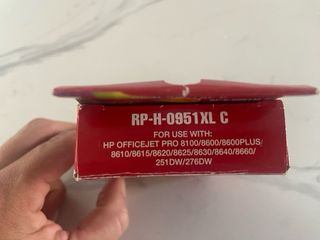 Tinta Cyan compatible para impresora HP