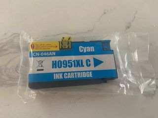 Tinta Cyan compatible para impresora HP