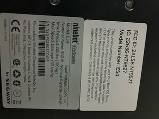 Patinete Segway Nineboot ES4