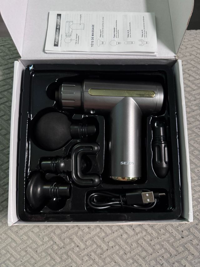 Mini Pistola Masajeador Sejoy